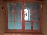 Sprossenfenster aus Holz