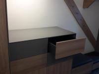 Garderobe mit Spiegel, beleuchtet 2