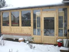 Wintergarten Holz