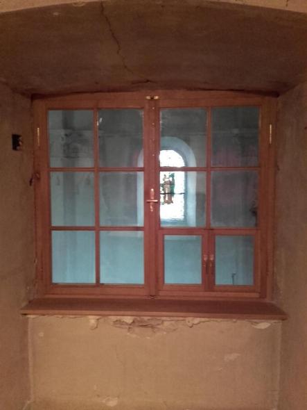 Sprossenfenster aus Holz