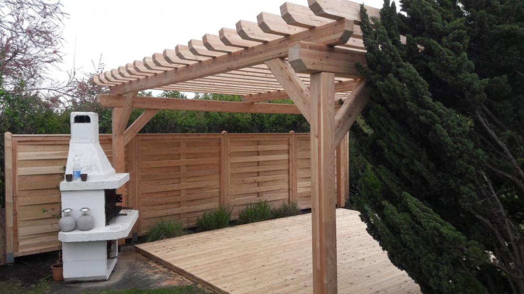 Pergola Holz 2