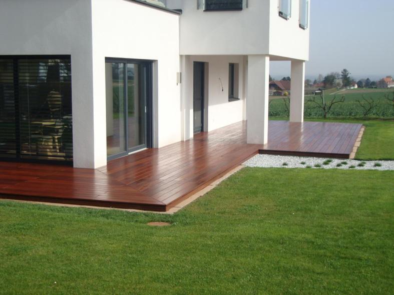Holzterrasse geölt 3