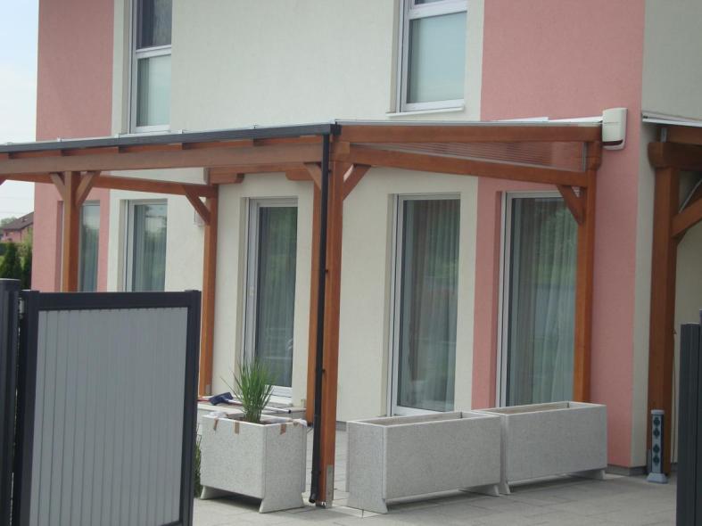 Terrassenüberdachung an Haus 2