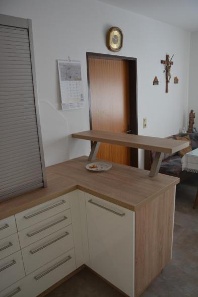Küche mit Theke
